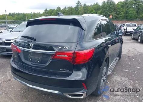 2017 Acura Mdx из США, поврежденный, VIN 5FRYD4H35HB011441